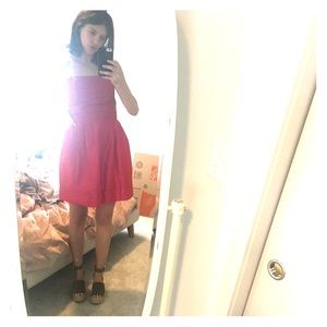 Pink baby doll dress